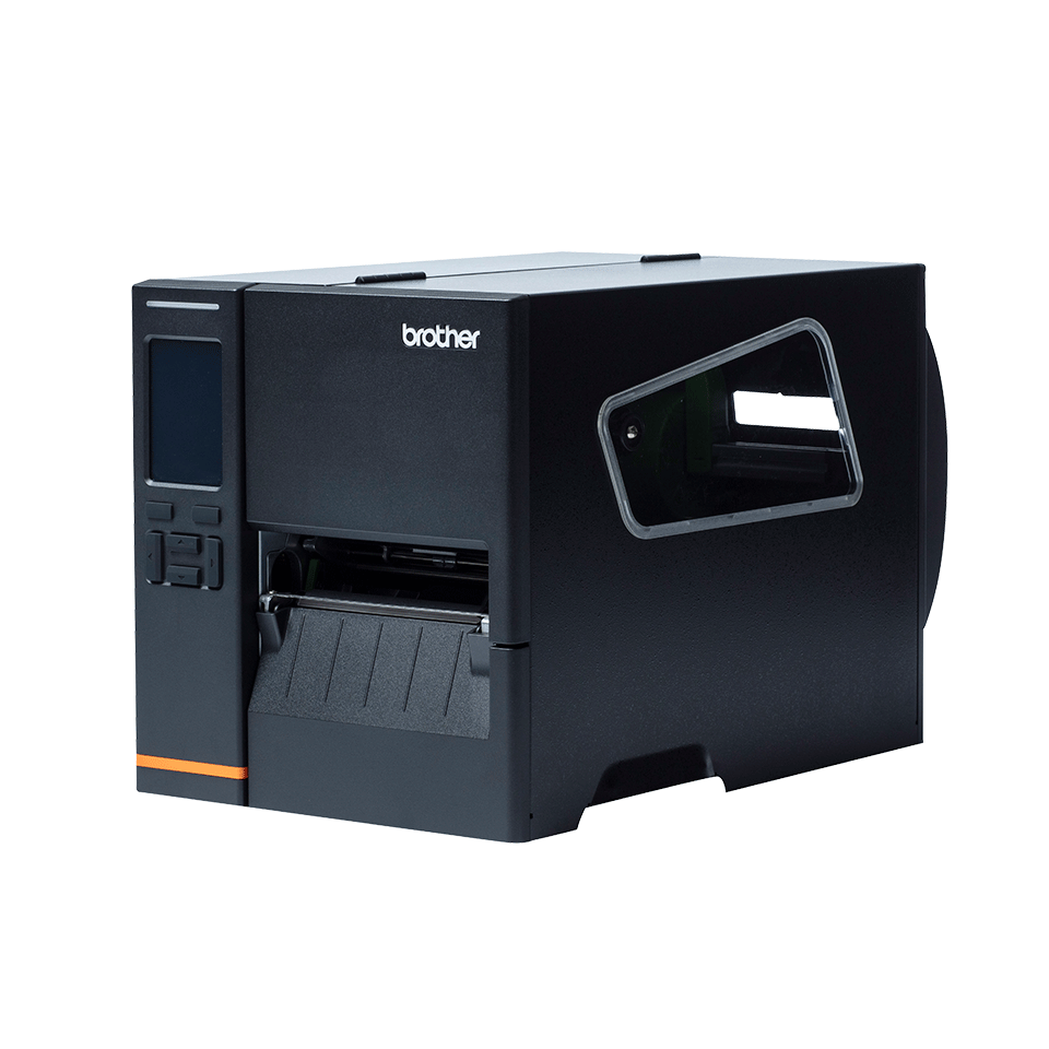 Brother TJ-4121TN industrial label printer – right side view