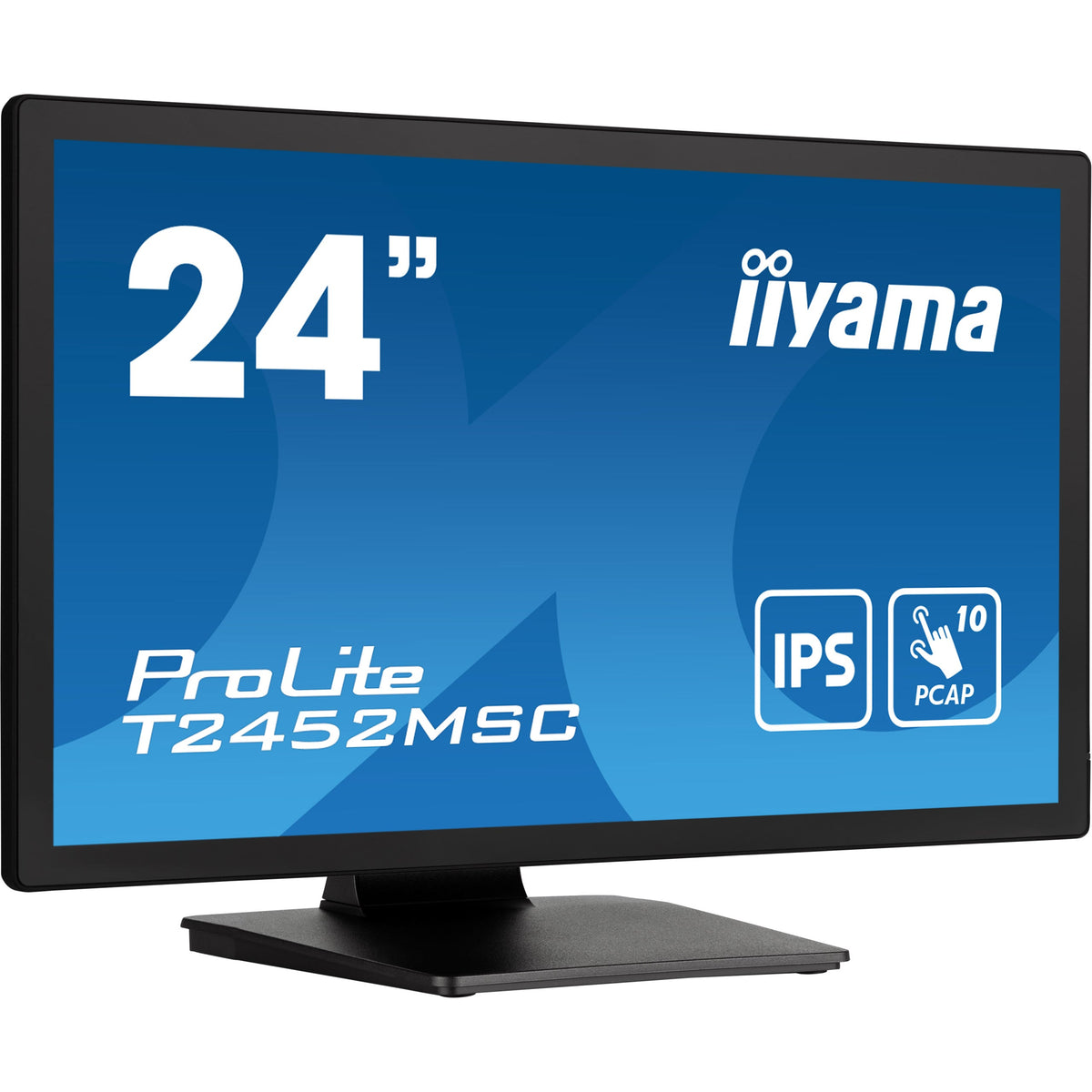 iiyama ProLite T2452MSC-B1 24-inch touch monitor – alternate view