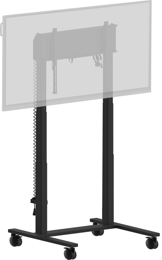 iiyama MD-CAR2031-B1 motorised mobile display trolley – official product photo 1 (MD-CAR2031-B1)