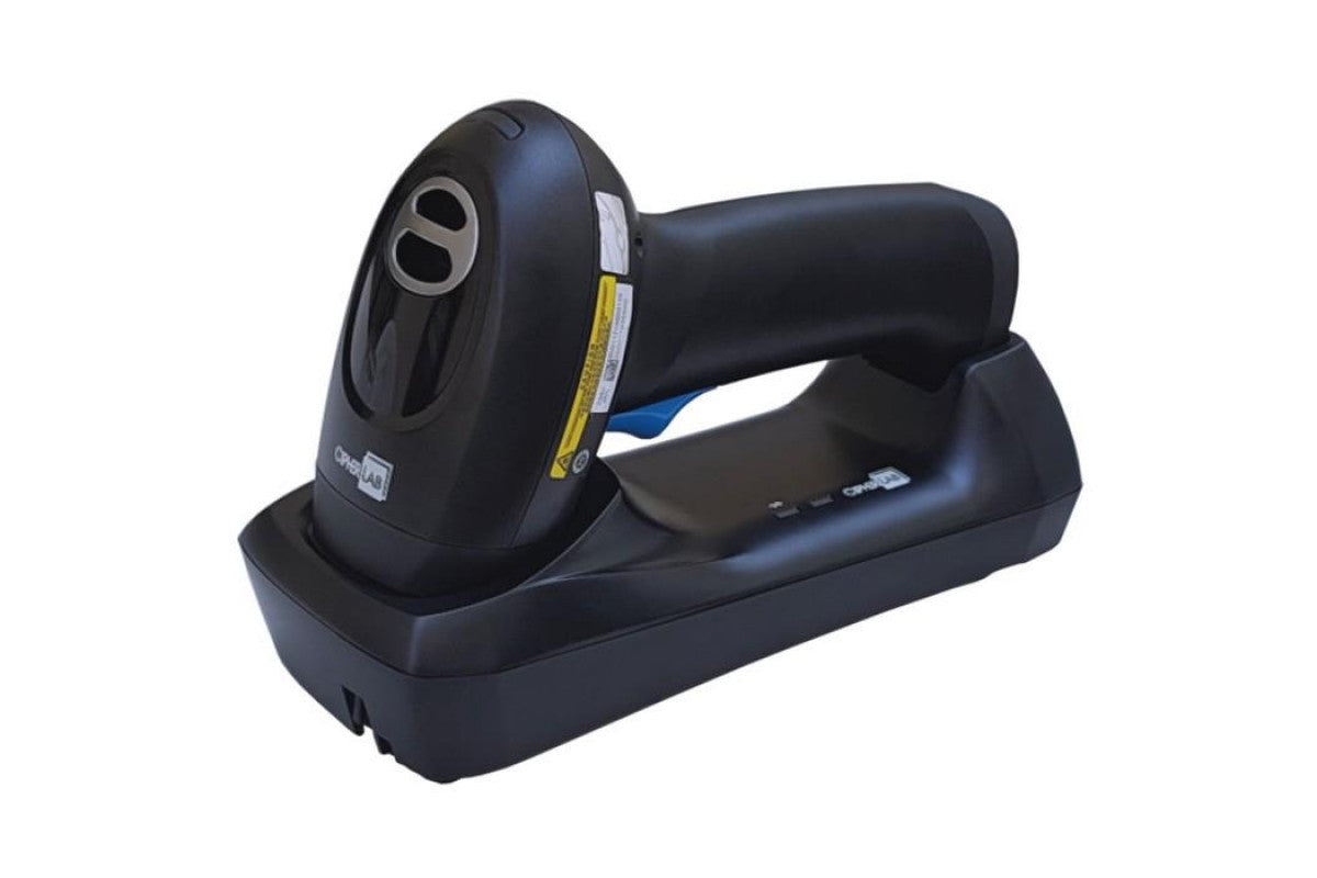 CipherLab 2560 Barcode Scanner in cradle, black (A2560SCBKR0E1)