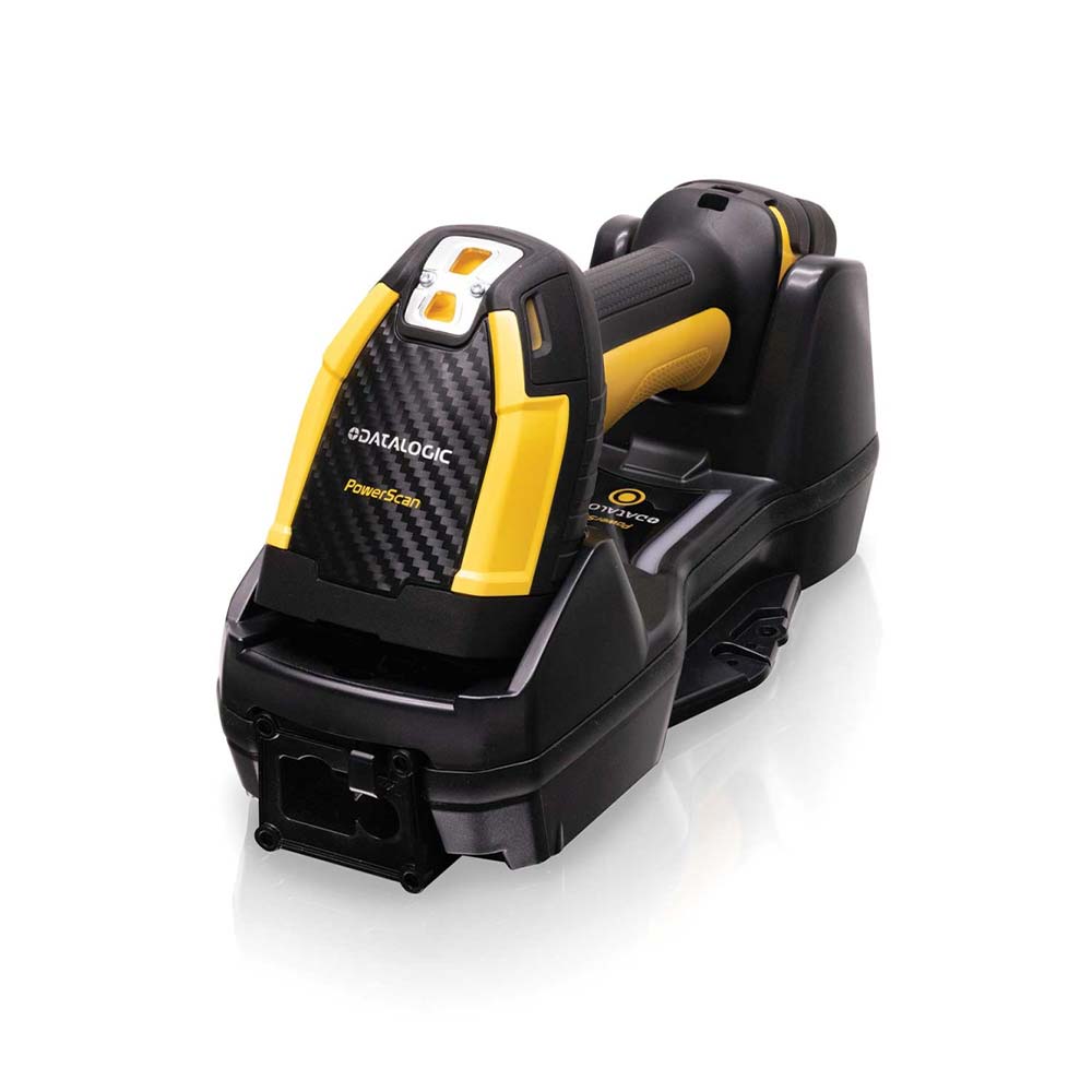 Datalogic PowerScan PM9600 with charging/transmitter cradle (PM9600-SR433RBK10)