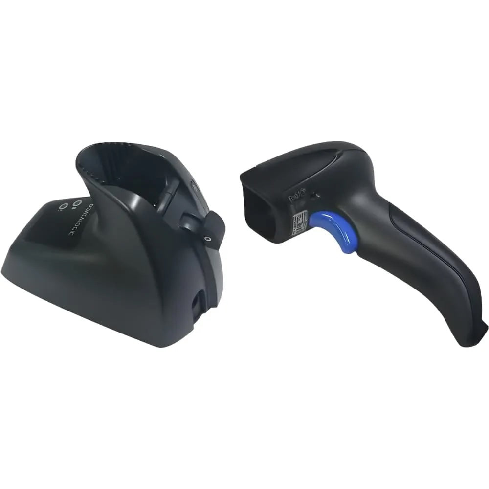 Datalogic QuickScan QBT2131 with charging/transmitter cradle, black (QBT2131-BK-BTK1)