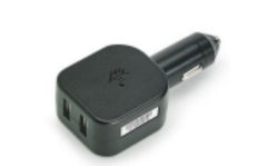Zebra vehicle USB charger, lighter adapter, 2x USB (CHG-AUTO-USB1-01)