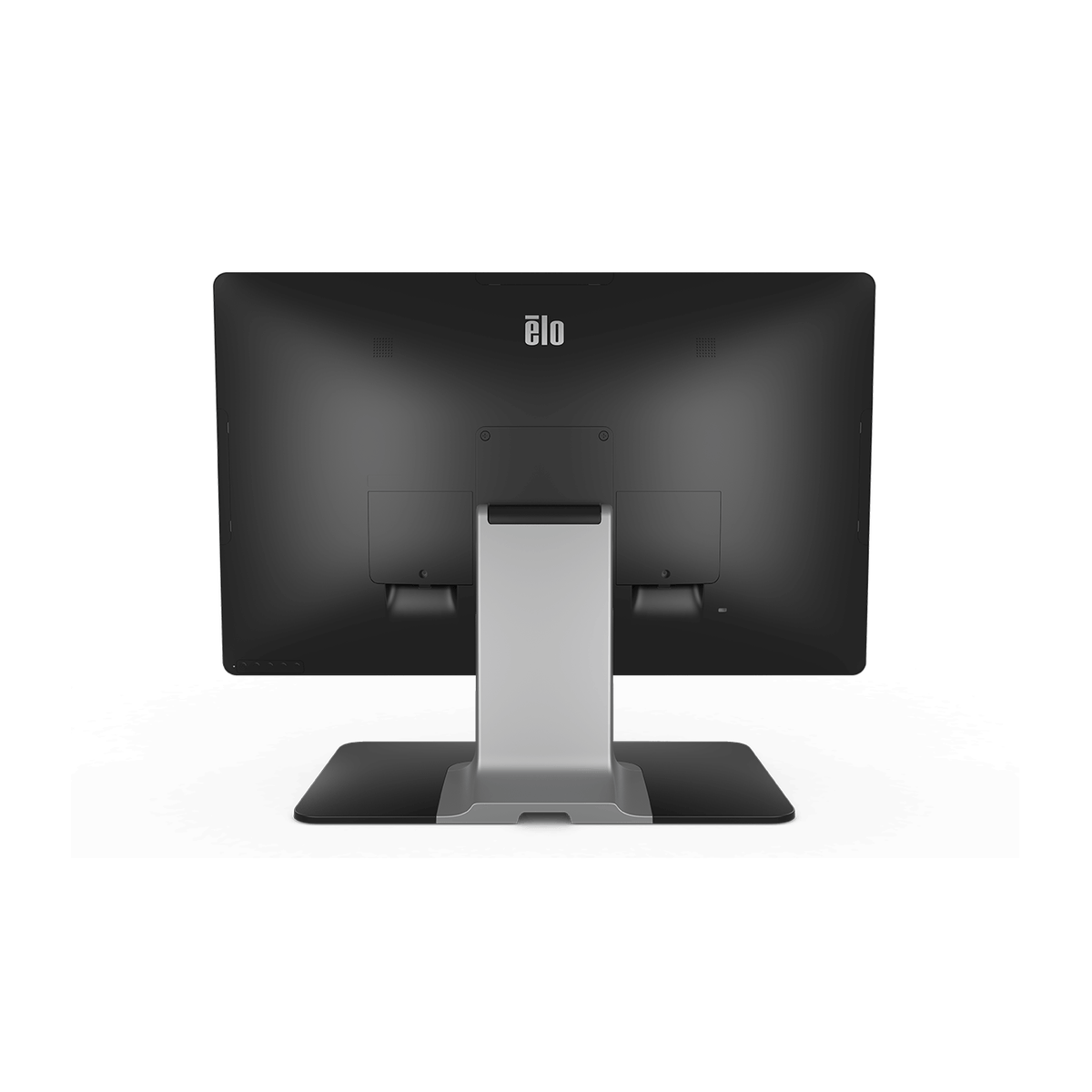 Elo 2402L touch monitor with stand, rear view