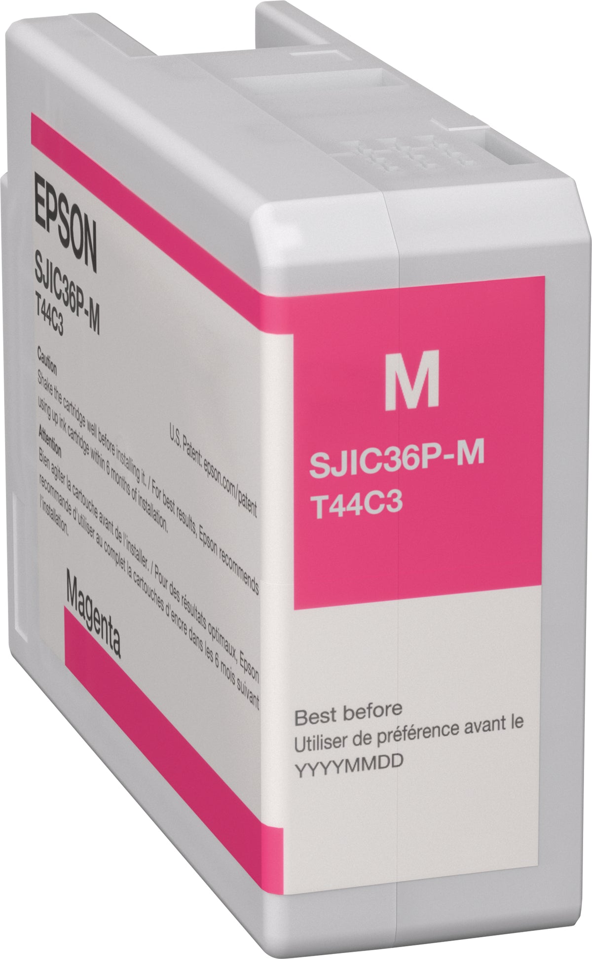 Epson SJIC36P(M) magenta ink cartridge C13T44C340 for ColorWorks C6000/C6500