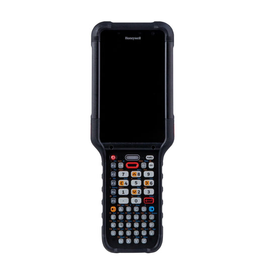 Honeywell CK67 ultra-rugged Android mobile computer, 51-key alphanumeric keypad, standard range S0703 2D imager, 5G + Wi-Fi (CK67-X1N-57S1A0G) – front view
