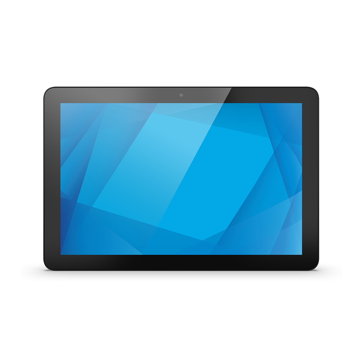 Elo I-Series 4 Value 10.1" black Android all-in-one touch computer, front view (E792262)