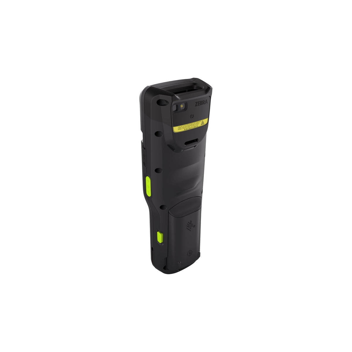 Zebra MC3450 rugged 5G keypad mobile computer, straight shooter, 38-key function numeric keypad (MC345B-3S1P63SS-A6) – back view