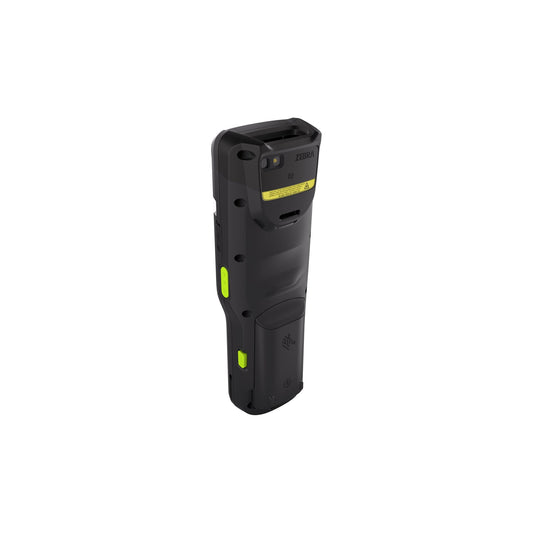 Zebra MC3450 rugged 5G keypad mobile computer, straight shooter, 29-key numeric keypad (MC345B-3S1R62SS-A6) – back view