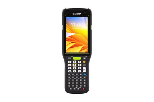 Zebra MC3400 rugged keypad mobile computer, straight shooter, 47-key alphanumeric keypad (MC3401-0S1J54SS-A6) – front view
