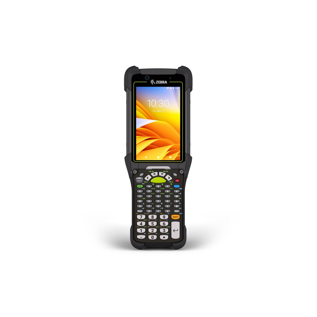 Zebra MC9450 rugged 5G keypad mobile computer, pistol grip, 53-key IBM 5250 terminal emulation keypad (MC945B-3G1R6GSS-A6) – front view