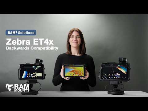 RAM Mounts Tough-Dock Power + Data for Zebra ET4x/ET401 10" with Rugged Frame (RAM-HOL-ZE21PDU) – official RAM Mounts video