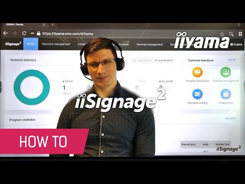 iiyama ProLite LH6565UHSB-B1 65" 4K Digital Signage Display, 800 cd/m², 24/7, Android 11 (LH6565UHSB-B1) – official video