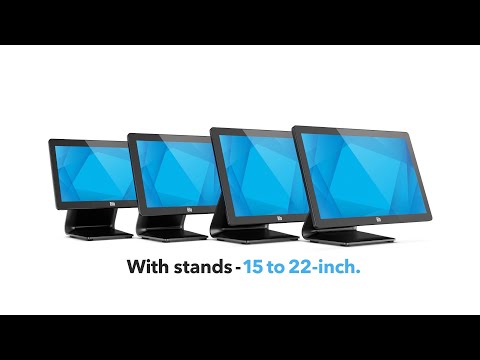 Elo I-Series 3 15.6" Touch Computer, Core i5, 16 GB / 256 GB, Win 10 IoT, with Stand (E743853)