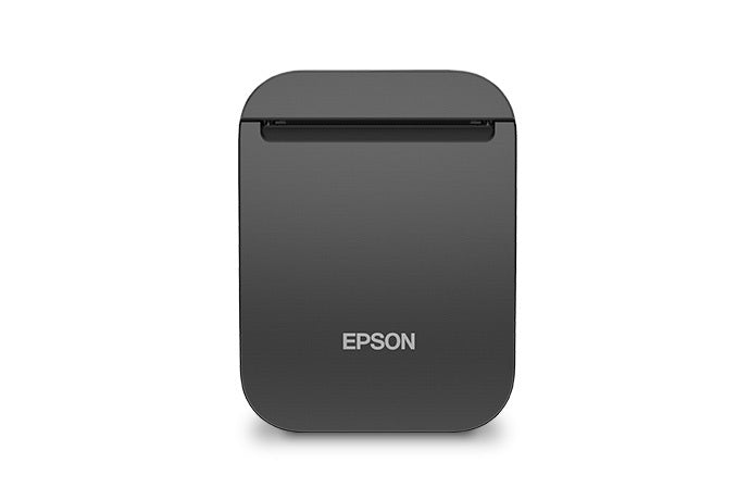 Epson TM-P80II 3-inch mobile receipt printer, Wi-Fi, USB-C, black (C31CK00111) – front view