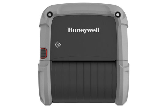 Honeywell RP4F 4-inch mobile linerless label and receipt printer, Bluetooth 5 + Wi-Fi 5 (RP4F0001D22) – front view
