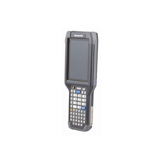 Honeywell CK65 rugged Android mobile computer, 51-key alphanumeric keypad, standard range 2D imager, Wi-Fi only (CK65-L0N-BSC210E) – angled view