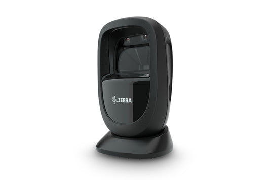 Zebra DS9308 presentation scanner in Midnight Black (DS9308-SR00004ZZWW) – front-left view
