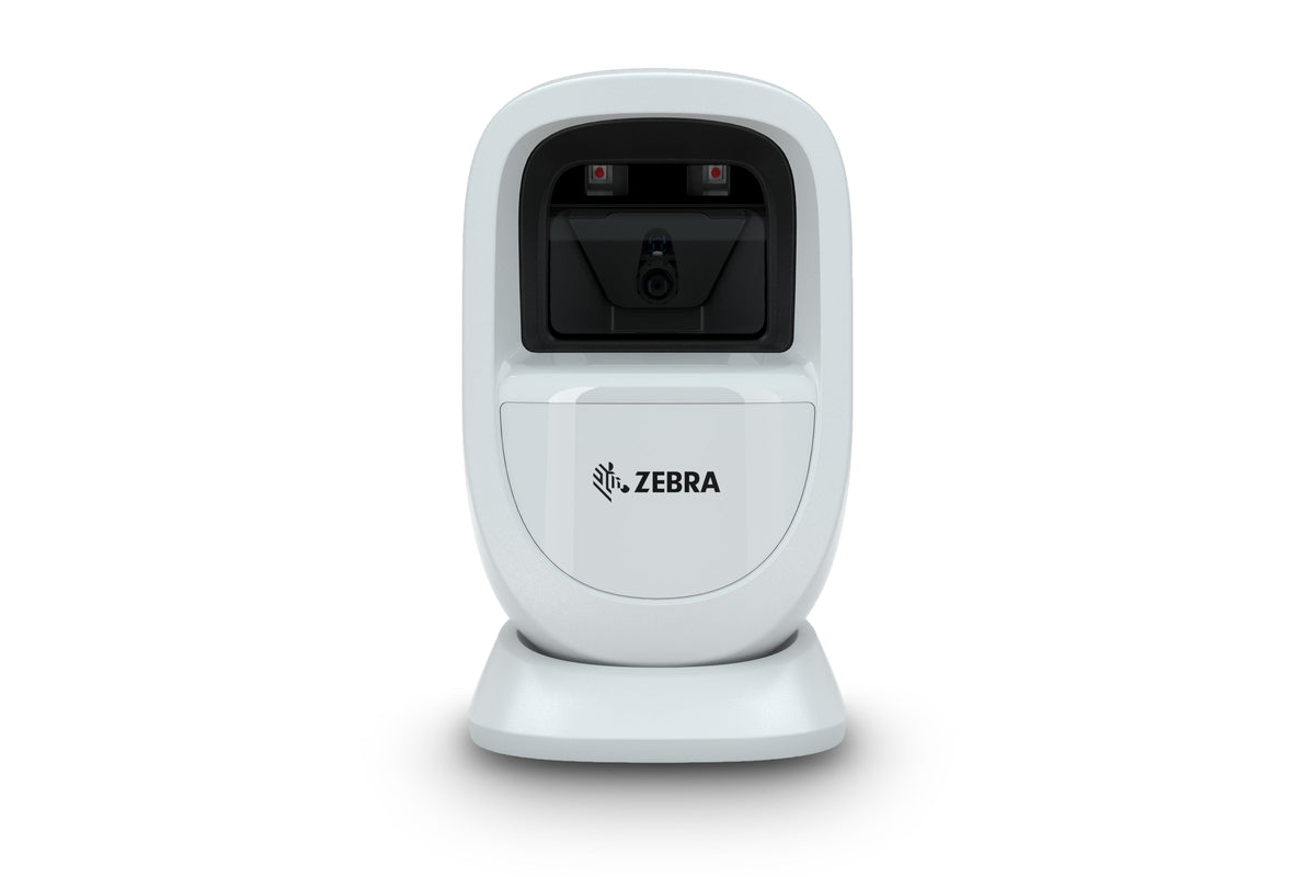 Zebra DS9308 presentation scanner in Alpine White (DS9308-SRWU2100AZE) – front view