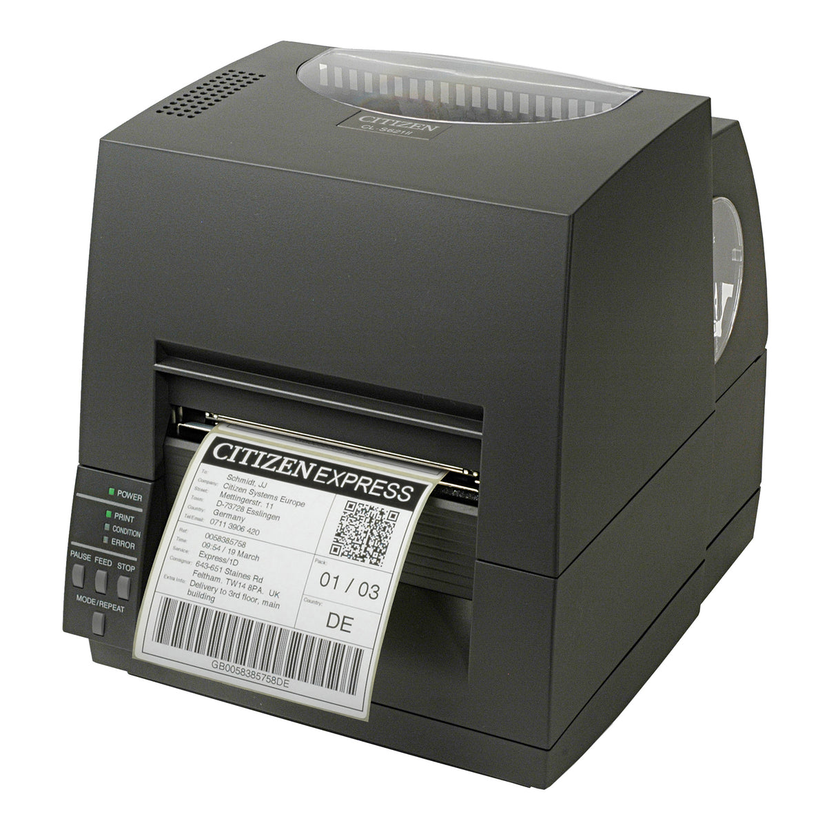 Citizen CL-S621 Series Desktop Label Printer
