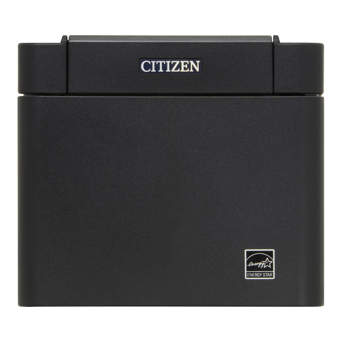 Citizen CT-E601 POS receipt printer, black (CTE601XNEBX) – front view