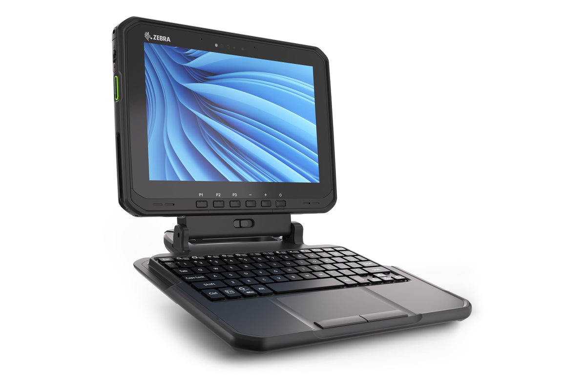 Zebra ET60 rugged tablet, Windows 11 Pro, SE55 advanced range scanner, Wi-Fi only (ET60WW-0S5CPSL0C0-00) – with optional keyboard