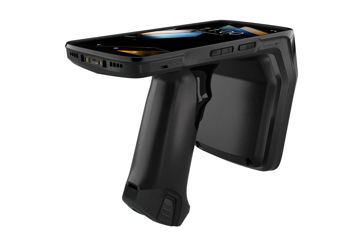 Zebra TC22R rugged Android mobile computer, integrated UHF RFID reader (TC2205-0G1250SS-E8) – back view