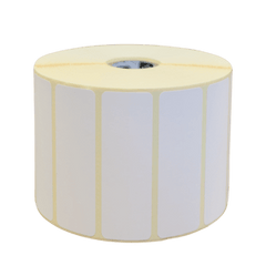 Labels, Zebra, Thermal Paper, Z-Select 2000D Removable, W: 76.2 mm, H: 44.45 mm, D: 64.3 mm, C: 19 mm (3004840-T)