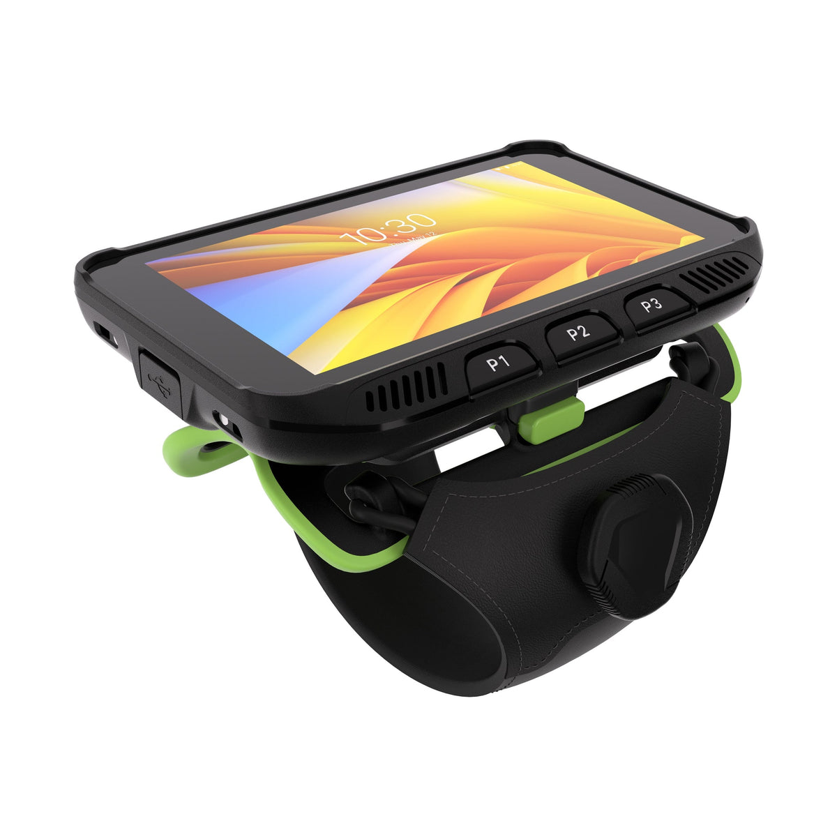 Zebra WT5400 wearable wrist computer, touch-only display (no keypad) (WT0-WT54B-T6DAE1A6) – on wrist strap