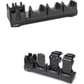 Zebra charging/communication station, 3 slots, ethernet (CRD3S4T-RFD40-EC5X-COM-1R)