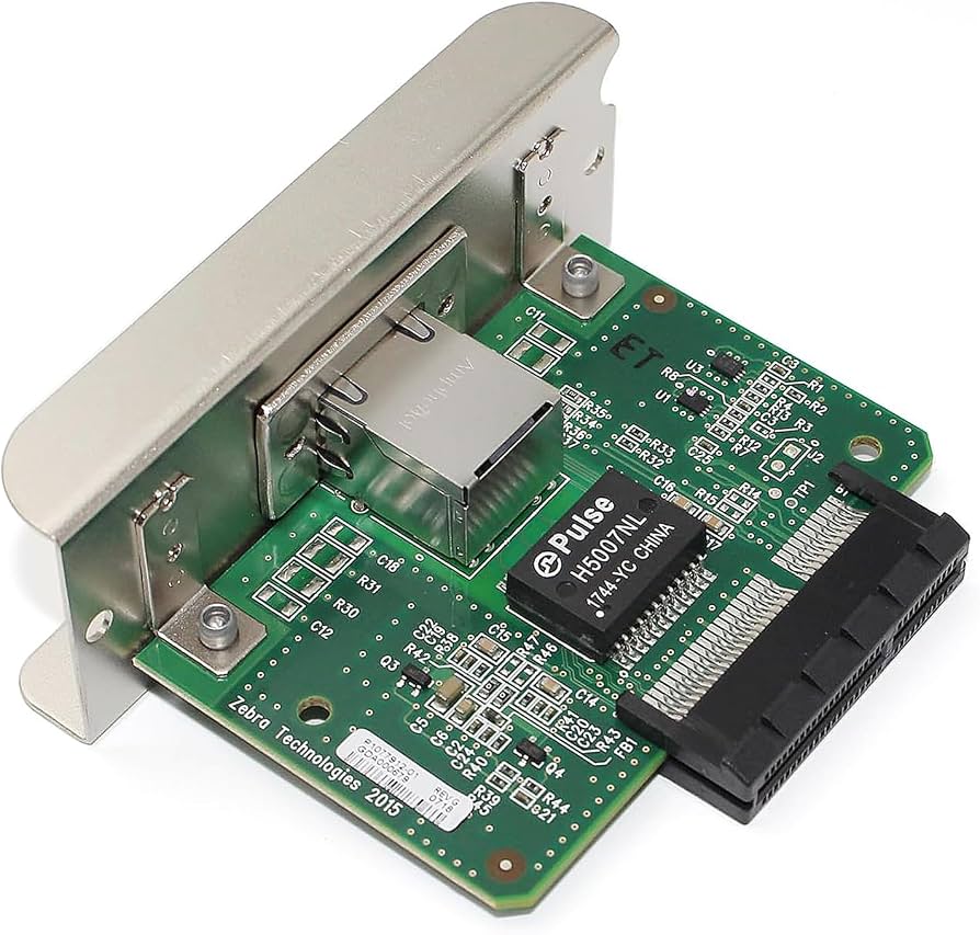 Zebra print server, ethernet, internal (P1083320-039)