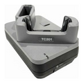 Zebra 1-Slot Device + Spare Battery Ethernet ShareCradle for TC201 with Rugged Boot (CRD-TCVTB-1D1BE)