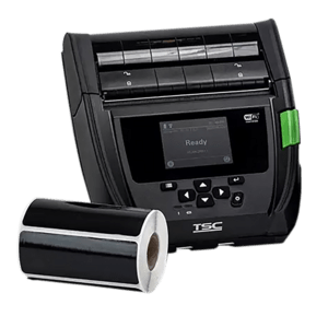 TSC Thermaflex Labels, label roll, thermal transfer ribbon, TSC, synthetic, resin, W 102mm, H 63.5mm, rolls/box 50 rolls/box