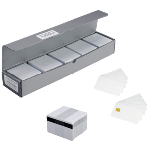 White chip card, 100