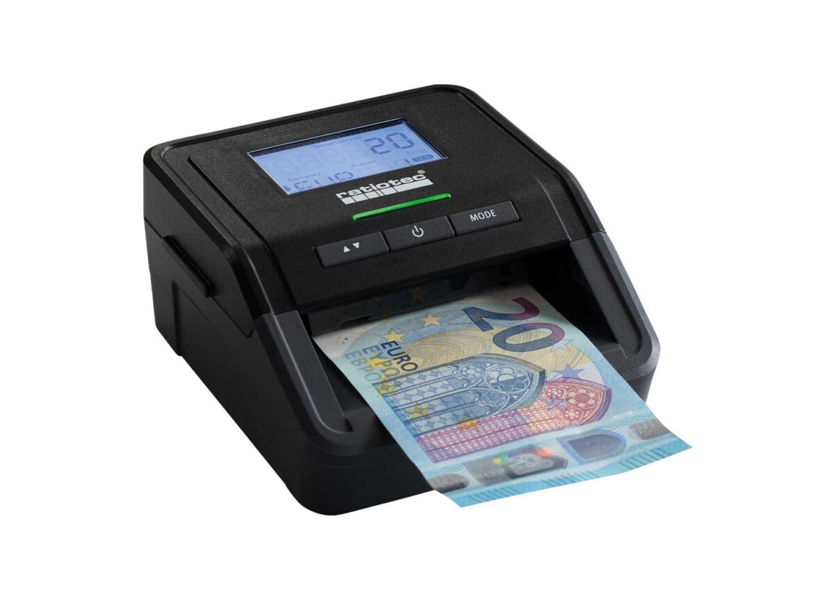 Ratiotec Smart Protect Plus – Banknote Authentication Device with Display - Image 1